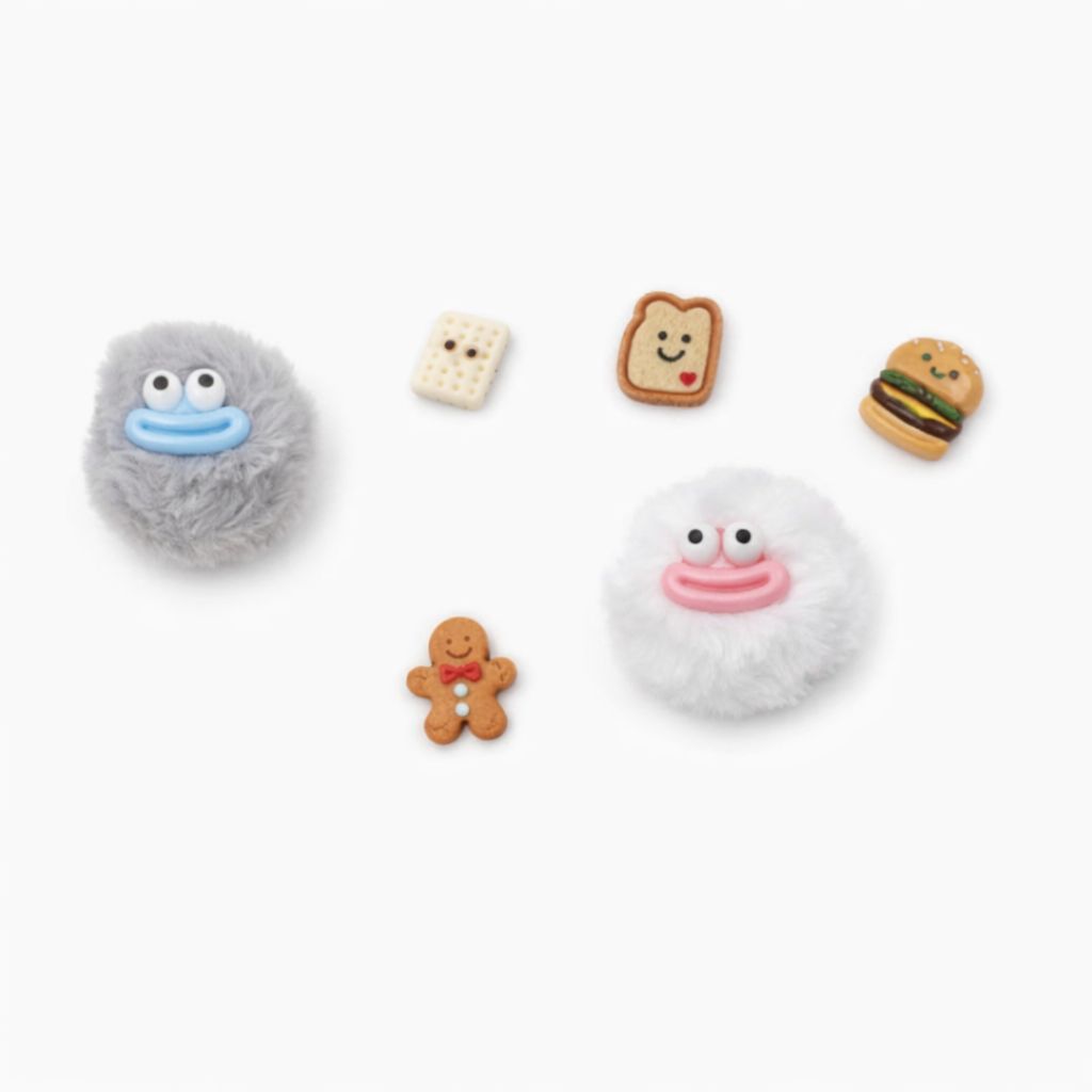 FUNGOOFUN Buttons Series – DIY Bag Charms